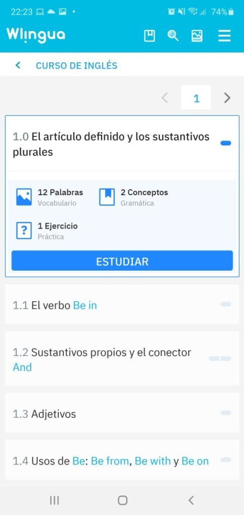 wlingua app