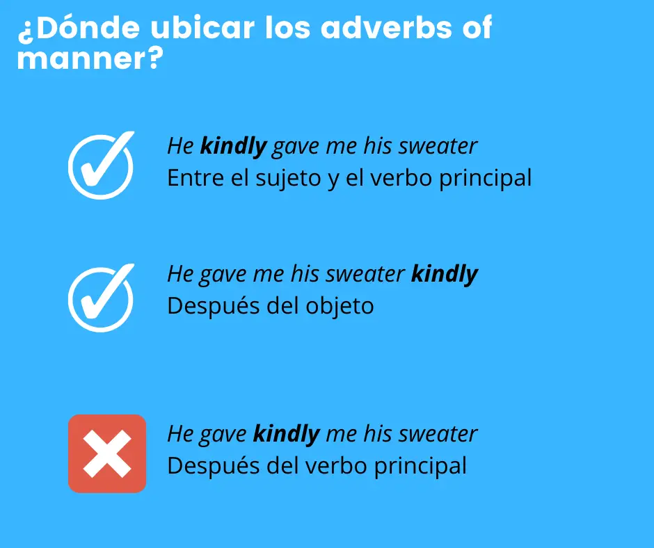 Adverb of manner - o que são e como usar