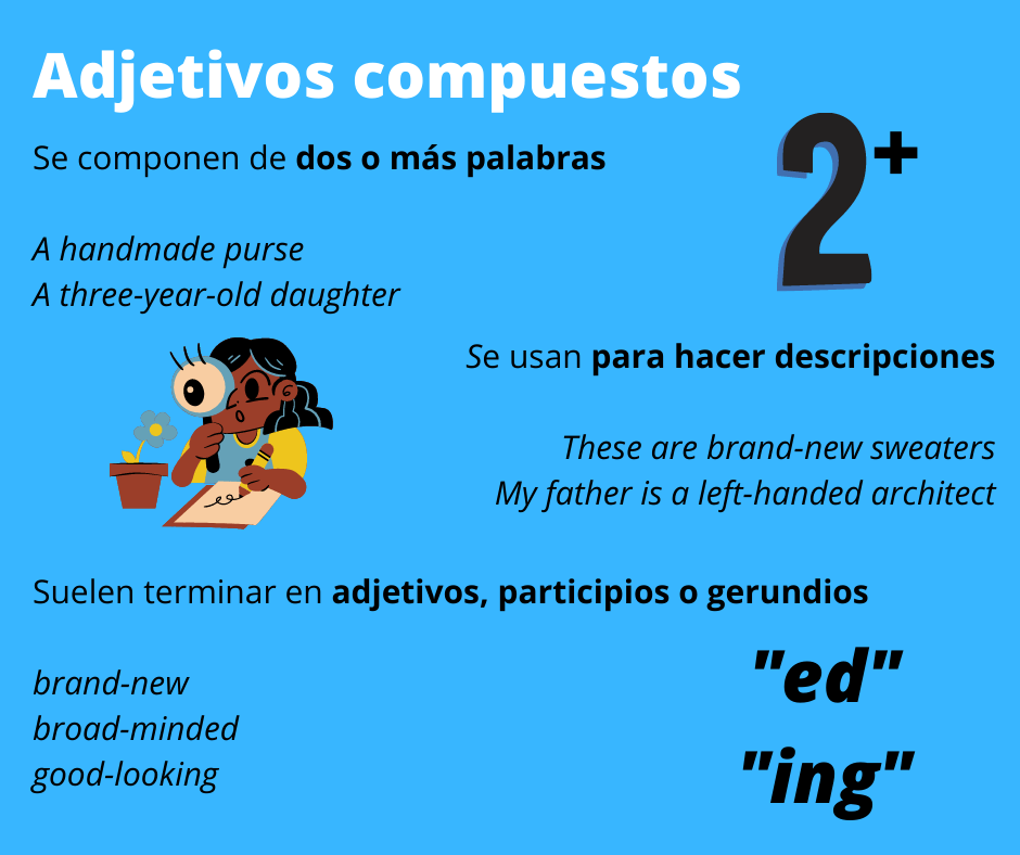 Compound Adjectives Los Adjetivos Compuestos En Ingl s Explicados Ejemplos 