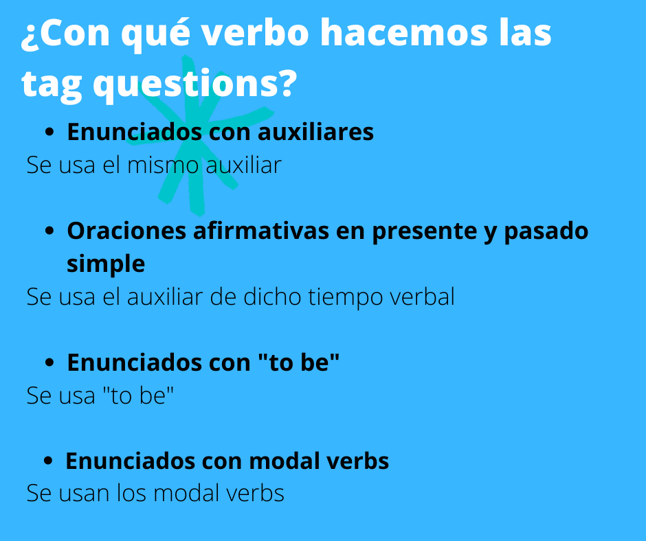 Tag Questions en Inglés-Conque