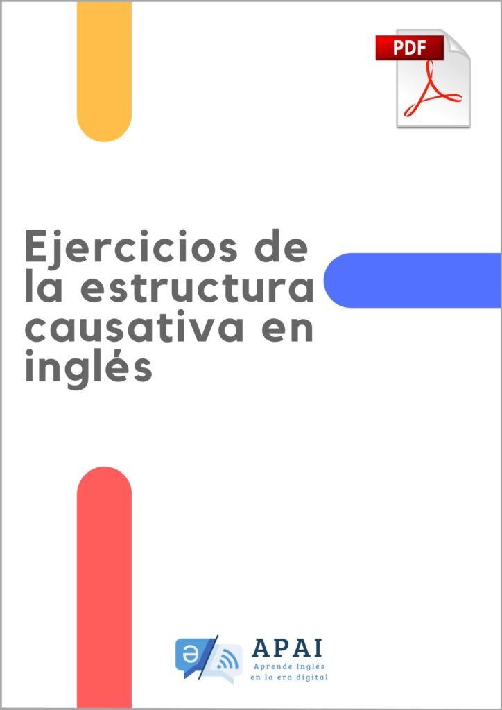 Causativa en ingles ejercicios resueltos pdf