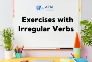 Ejercicios de verbos irregulares en ingles con soluciones PDF